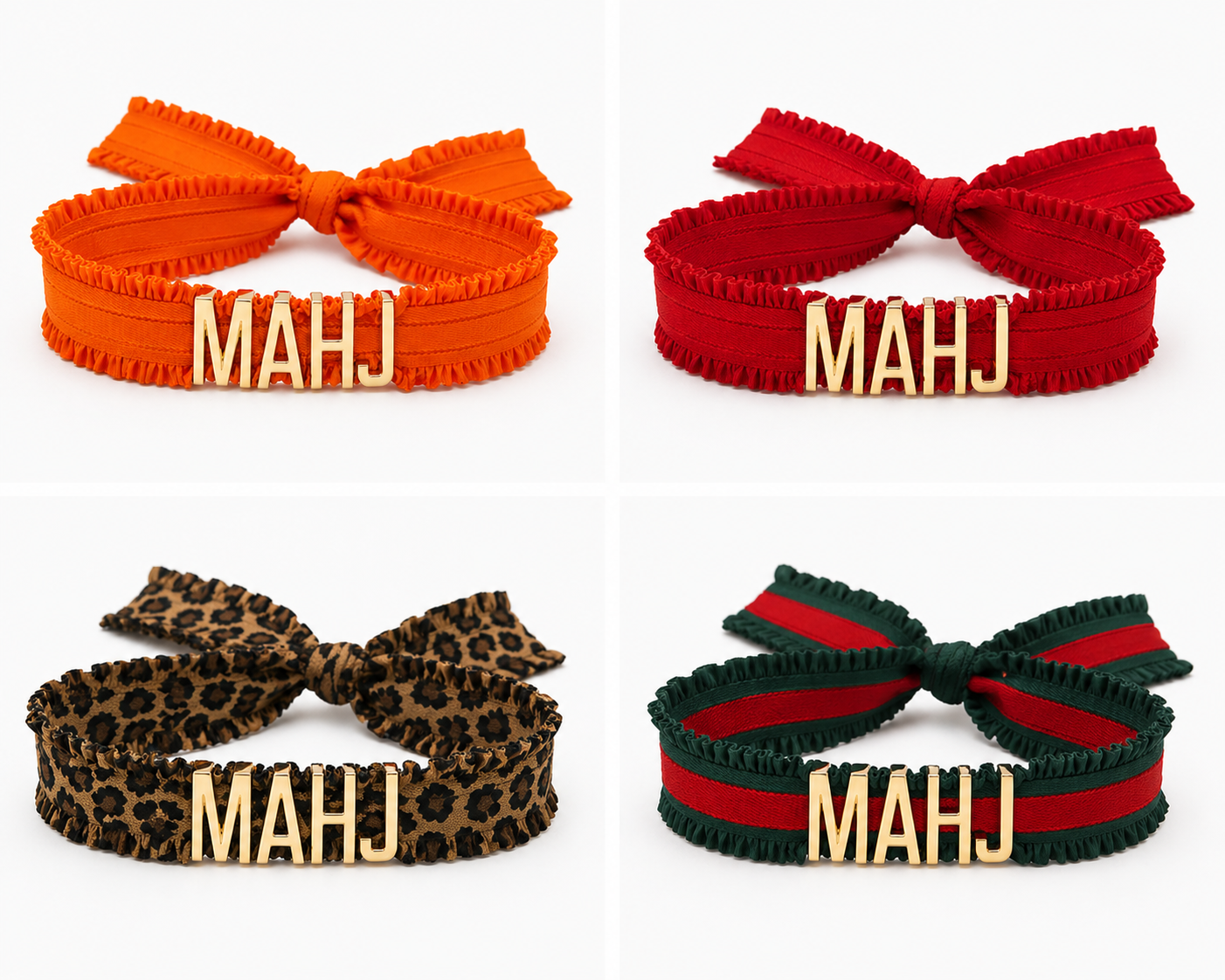 Ribbon Tie MAHJ Bracelets