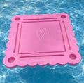 Pink Floating Pool Mat
