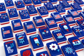 PREORDER: The Patriotic Line Mahjong Tiles (New stacked style!)