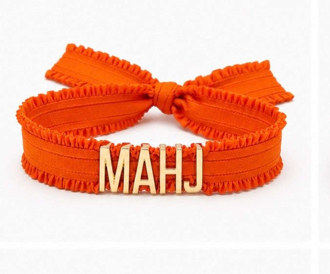 Ribbon Tie MAHJ Bracelets