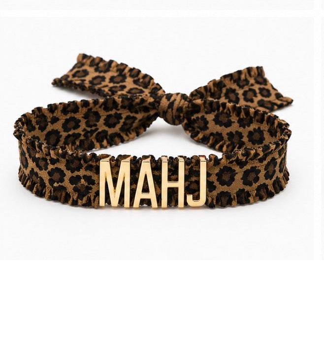 Ribbon Tie MAHJ Bracelets