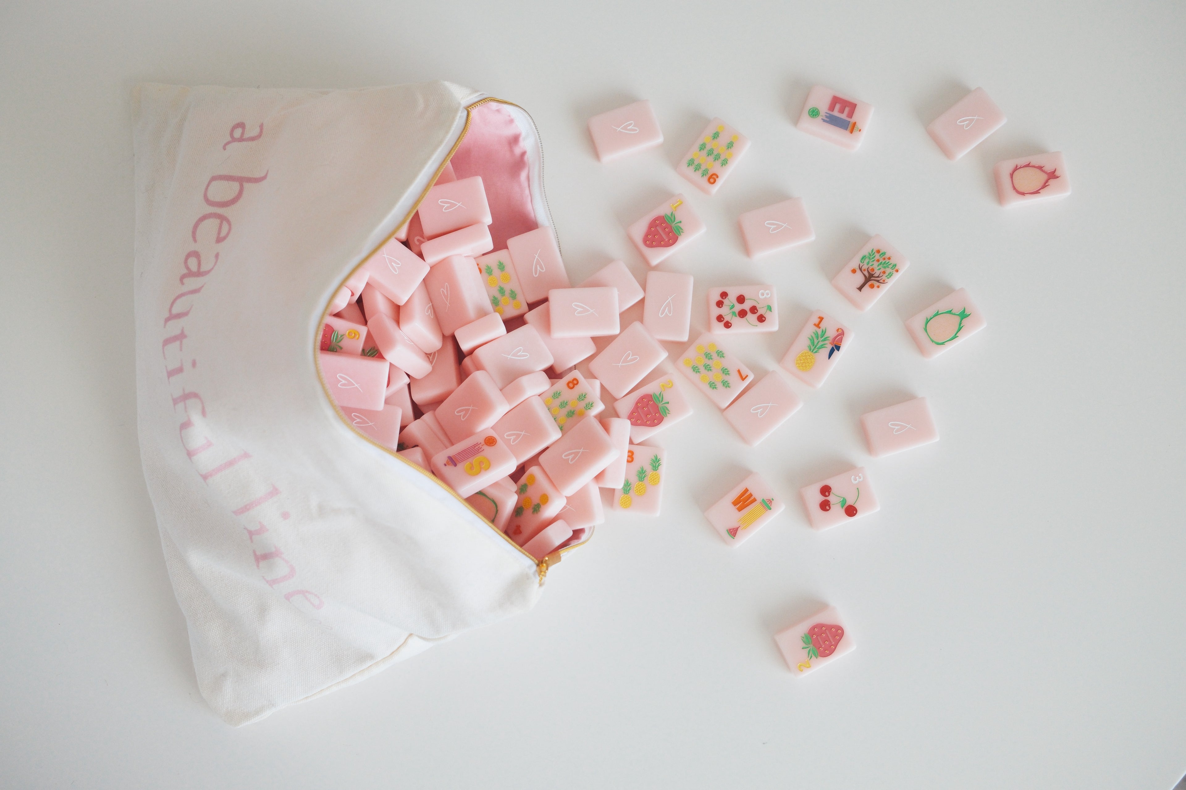 The Fruity Line Mahjong Tiles