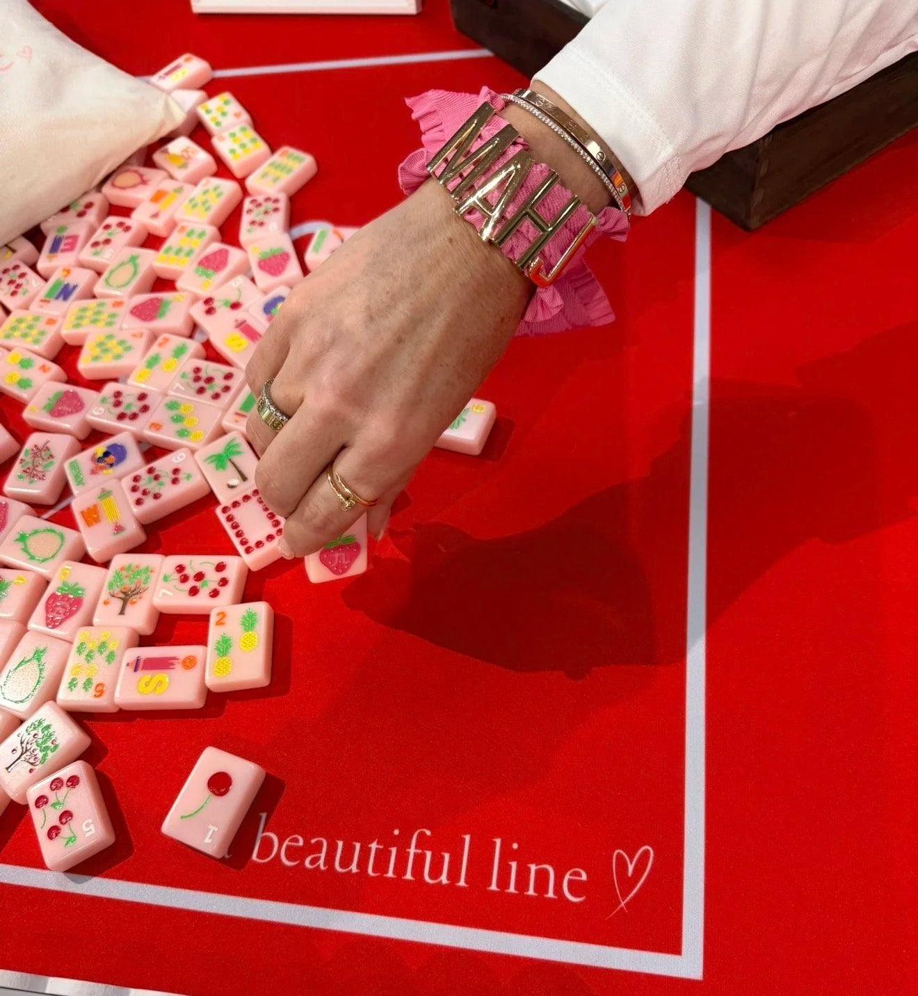 Ribbon Tie MAHJ Bracelets