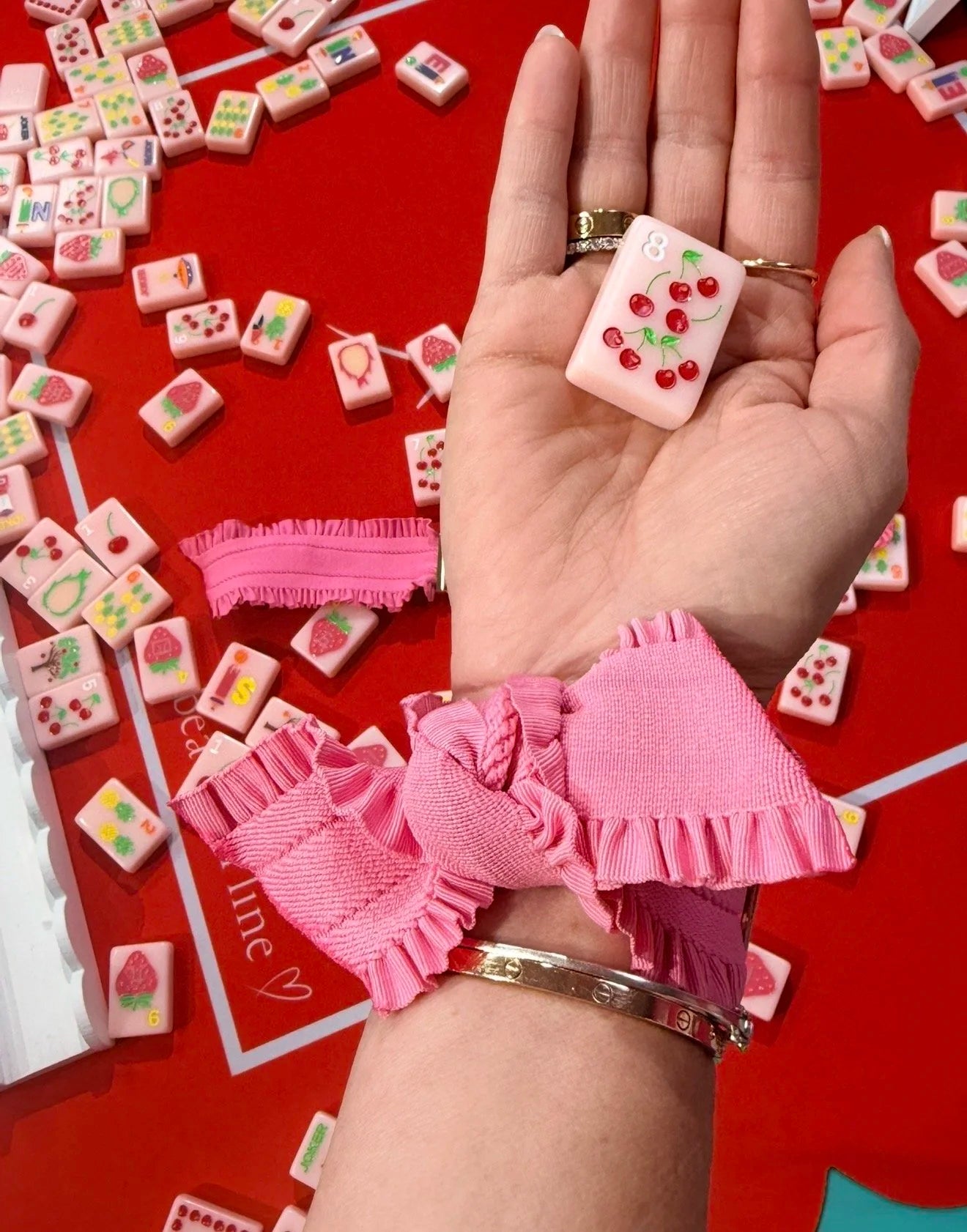 Ribbon Tie MAHJ Bracelets