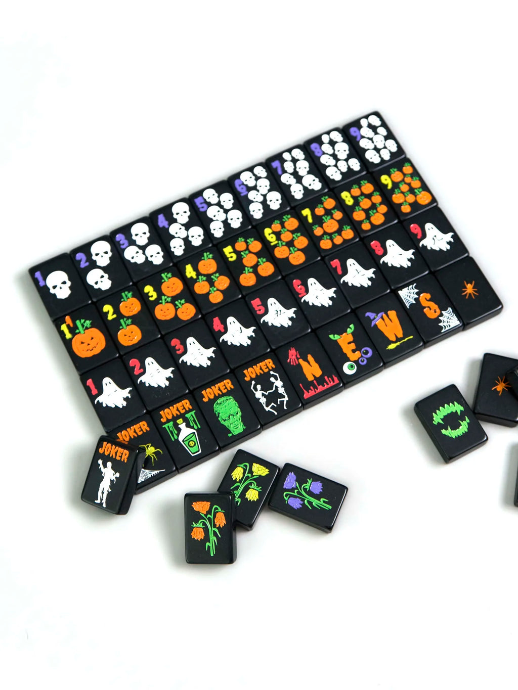 PREORDER: The Halloween Line Mahjong Tiles