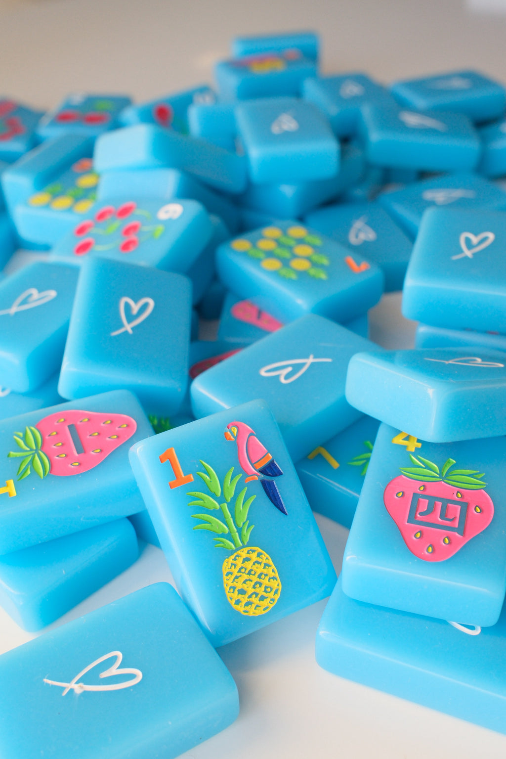 The Fruity Line Mahjong Tiles