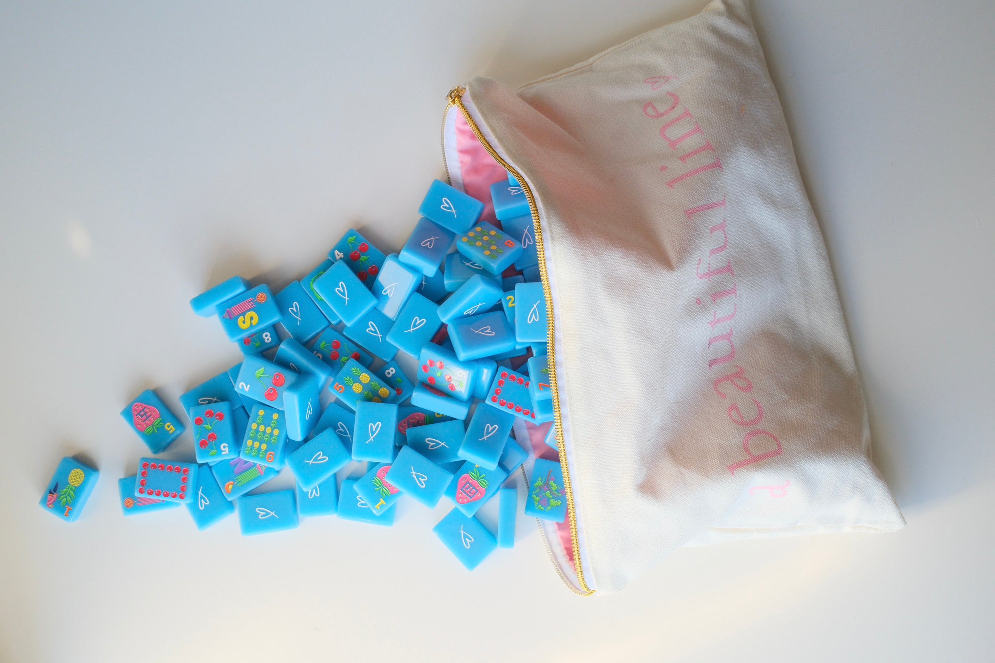The Fruity Line Mahjong Tiles