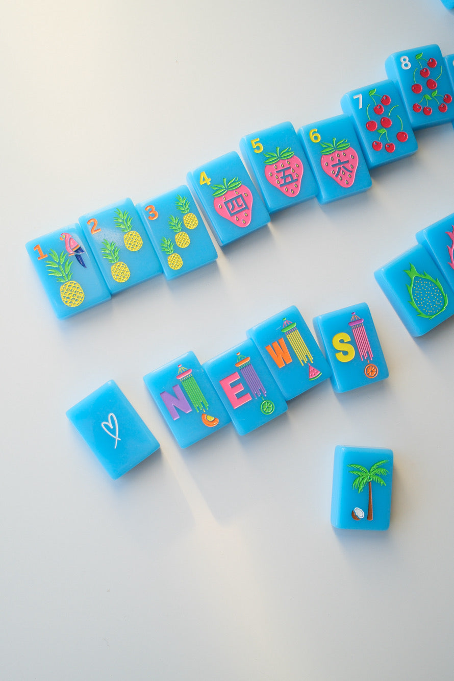 The Fruity Line Mahjong Tiles