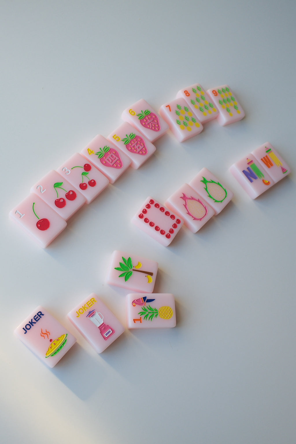 The Fruity Line Mahjong Tiles