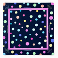Black & Polka Dot Playing Mat with Directions