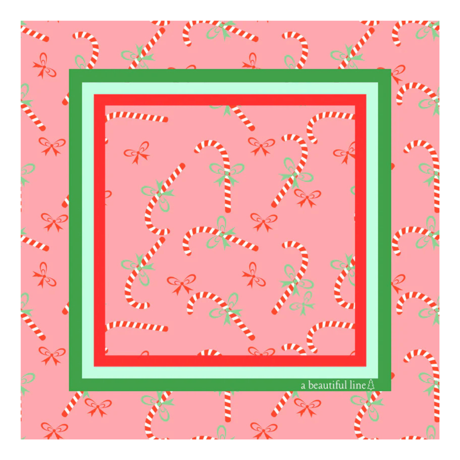 Christmas mat